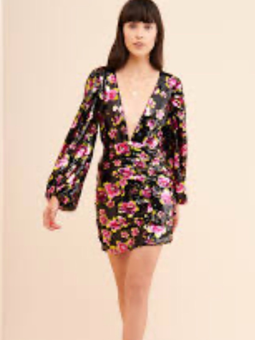 NWT NEW For Love & Lemons Morrison Mini Dress